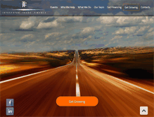 Tablet Screenshot of itf-finance.com